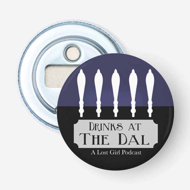 Drinks at The Dal Logo Bottle Opener (Front)