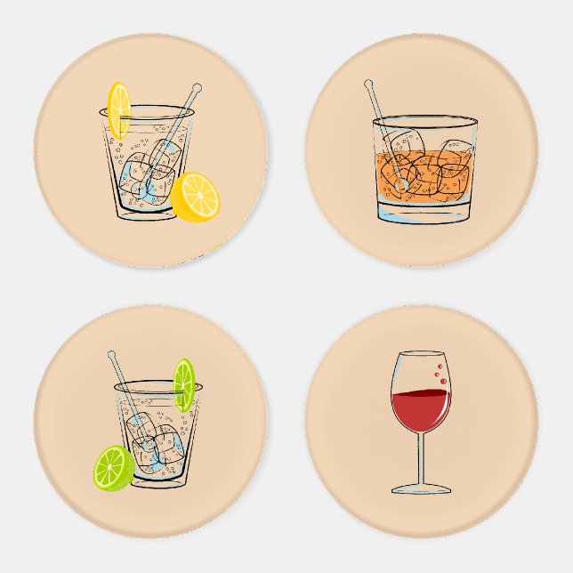Drinks Coaster Set (Set)