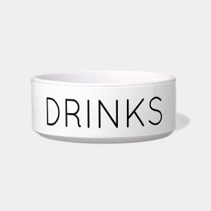 Drinks Dog  Bowl