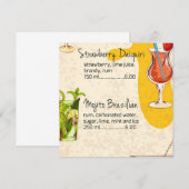 Drinks Menu (Front/Back)