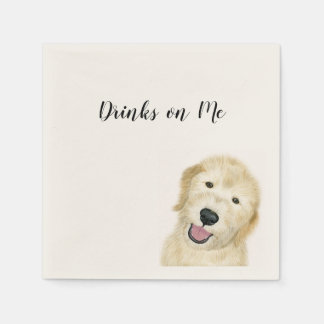 Drinks on Me Napkins