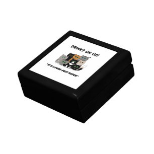 Drinks On Us, It's A Purr-fect Match Gift Box