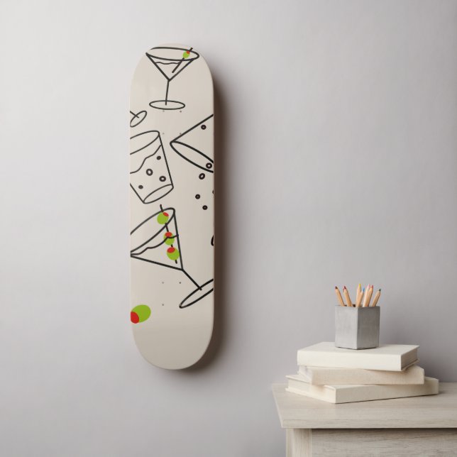 Drinks Skateboard (Wall Art)