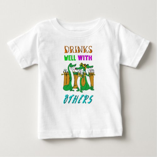 Drinks Well With Others International August Beer Baby T_Shirt