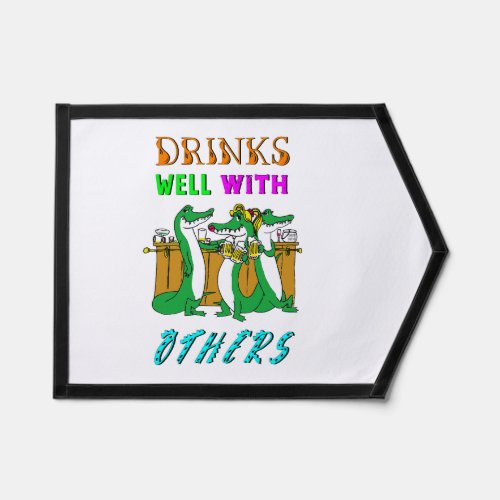 Drinks Well With Others International August Beer Pennant