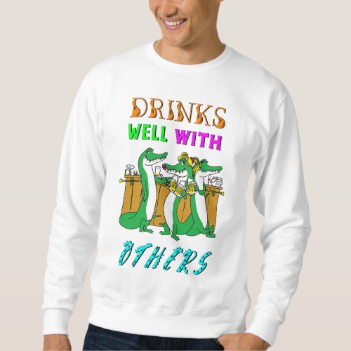 Drinks Well With Others International August Beer Sweatshirt