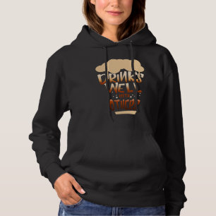 Drinks Well With Others Women Drinking Alcohol Hoodie