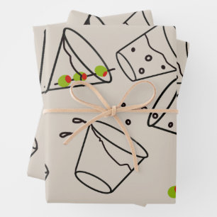 Drinks Wrapping Paper