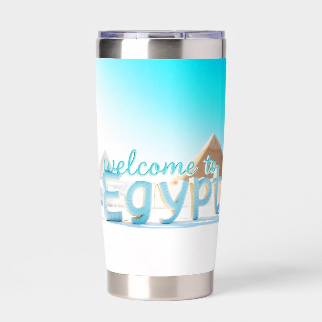 Drinkware Egypt  Insulated Tumbler (Front)