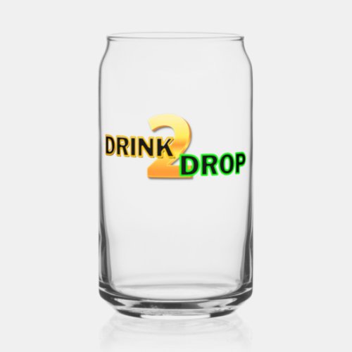 Drinkware Set Can Glass