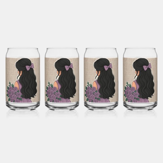 Drinkware Set Can Glass (Front)