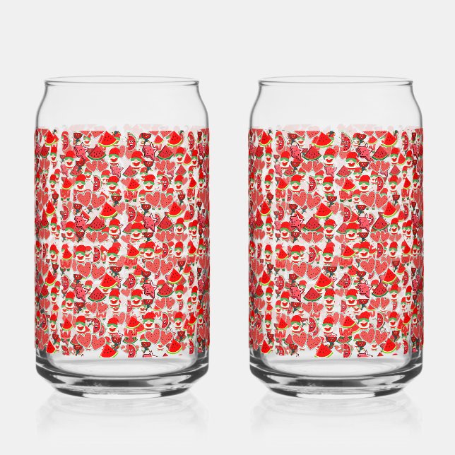 Drinkware Set Can Glass (Front)