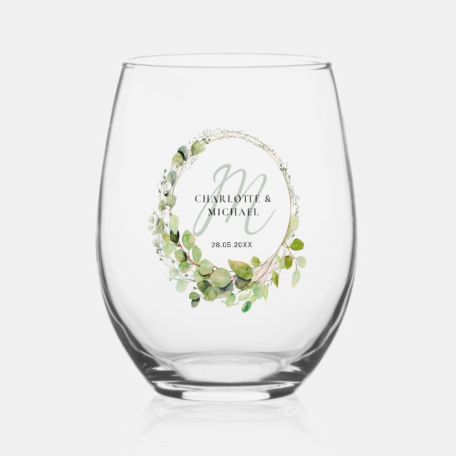 Drinkware Set Stemless Wine Glass (Front)