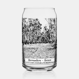 Drinkware Style: Printed Can Glass