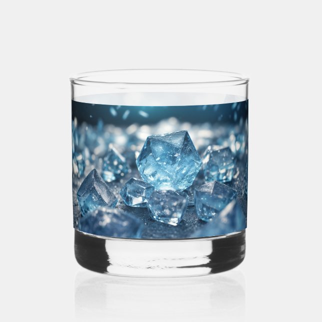 Drinkware Style: Printed Rocks Glass, Set: Set of Whiskey Glass (Front)