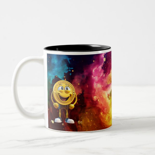 Drinkware. Vibrant Sips: The Colorful Mug  (Left)