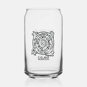 Drinkware with Inner Logo Design Can Glass