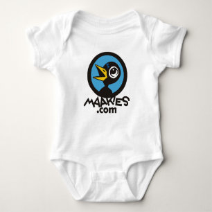 Drinky Crow Baby Bodysuit