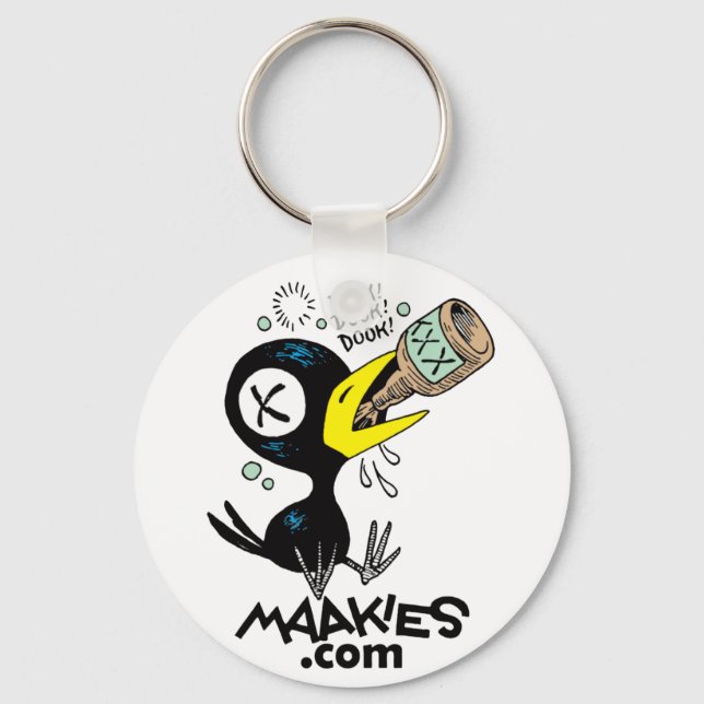 Drinky Crow Dook Key Chain (Front)