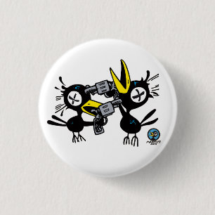 Drinky Crow POW! Button