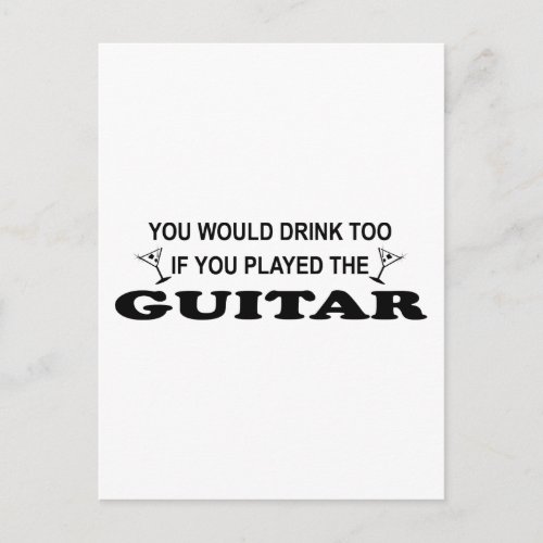 Drinnk Too _ Guitar Postcard