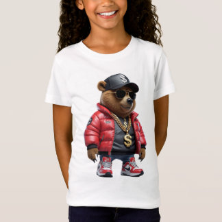 Drip Bear: King of the Street Style Jungle T-Shirt