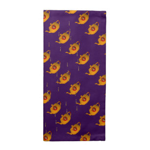 Drip Drip Double Teapot Purple Chef Baker Cloth Napkin