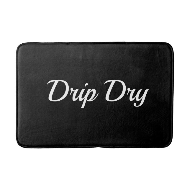 Drip Dry Medium  Bath Mat (Front)