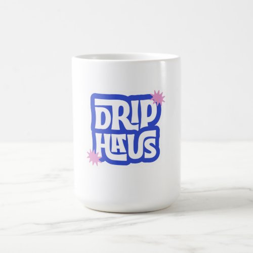Drip Haus – Retro Playful Logo Coffee Mug