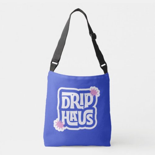 Drip Haus – Retro Playful Logo Crossbody Bag