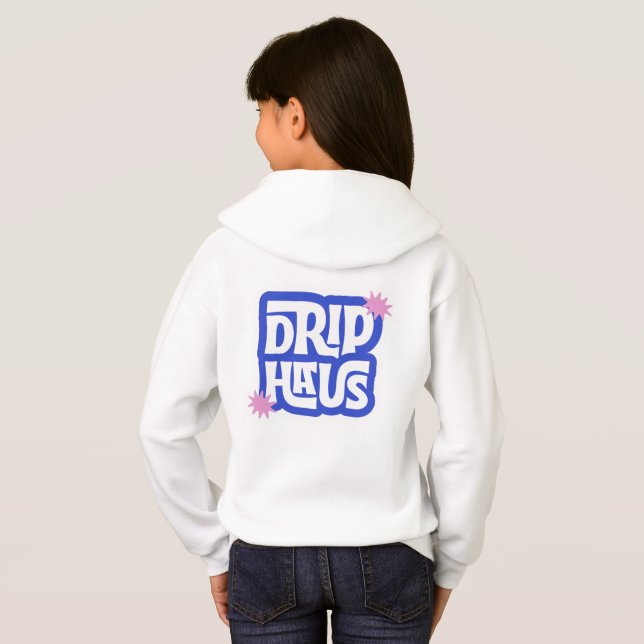 Drip Haus – Retro Playful Logo Hoodie (Back Full)