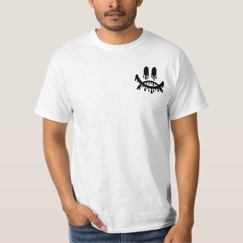 Drip Smile _ you decide _ you choose white T_Shirt
