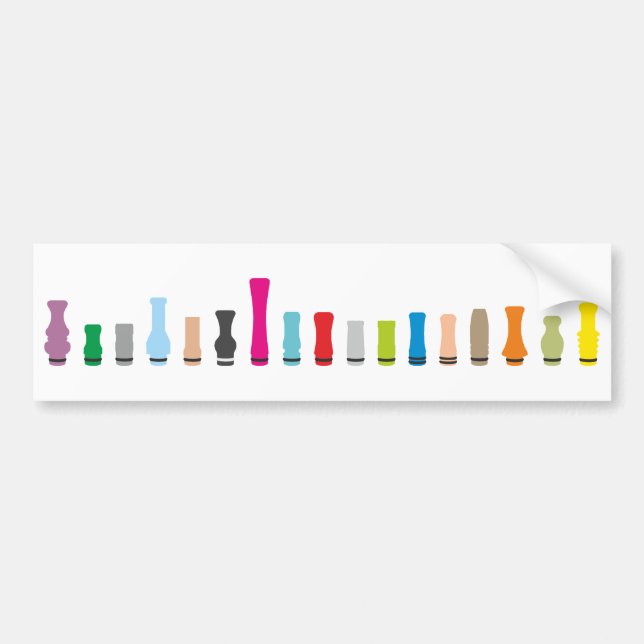 Drip Tip Styles Bumper Sticker (Front)