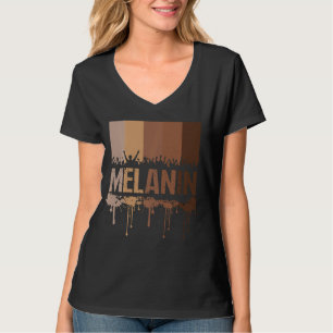 Drippin Melanin Tee For Man Women Pride Black Cult