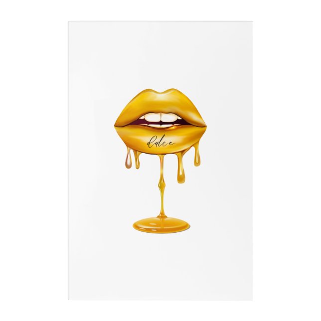 Drippin Sweetness Acrylic Print (Front)