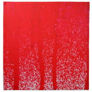 dripping blood cloth napkin