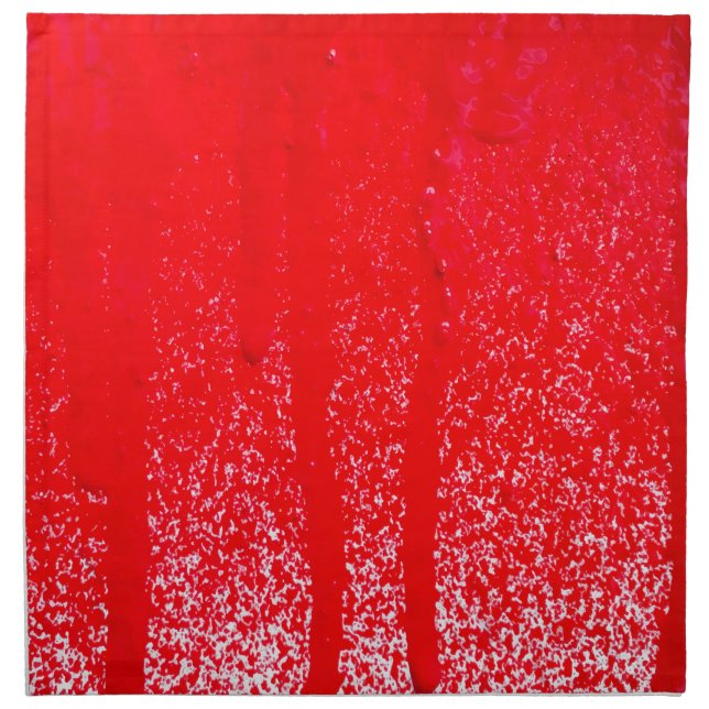 dripping blood cloth napkin (Front)