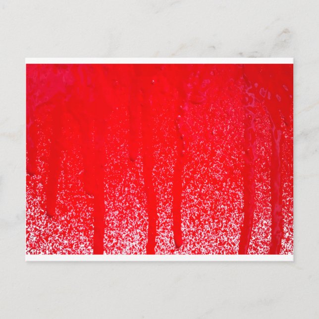 dripping blood postcard (Front)