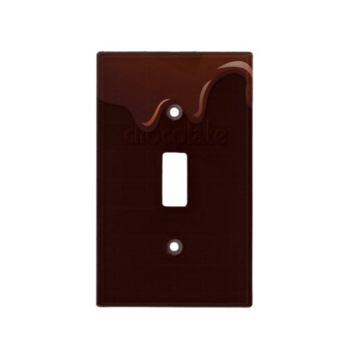 Dripping Chocolate Light Switch Cover