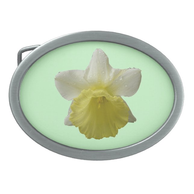 Dripping Daffodil Belt Buckle (Front)
