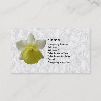 Dripping Daffodil Customizable Business Card by Fallen_Angel_483 at Zazzle