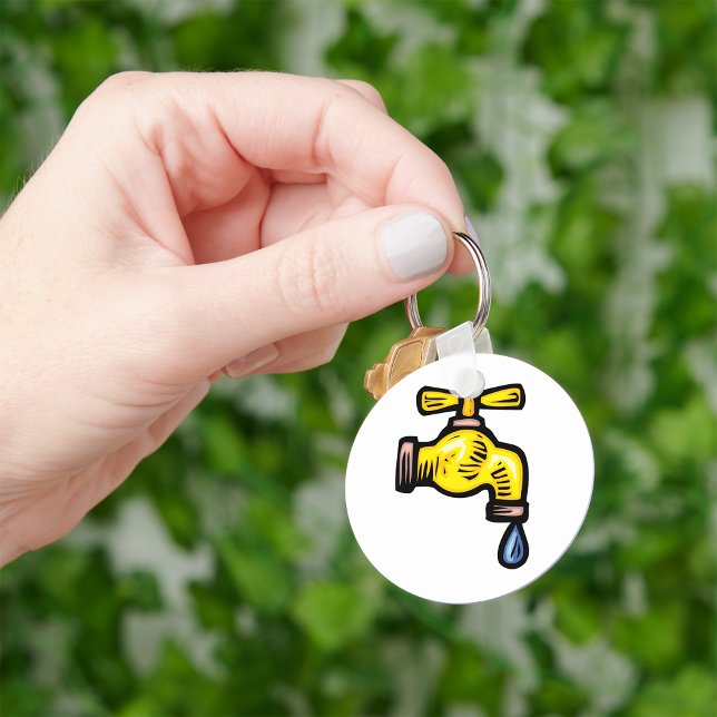 Dripping Faucet Keychain (Creator Uploaded)