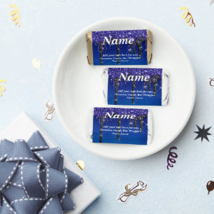 Dripping Glitter Candy Bar Wrapper Party Favors