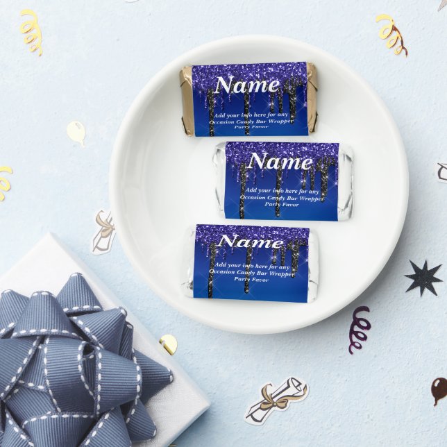 Dripping Glitter Candy Bar Wrapper Party Favors (Party)