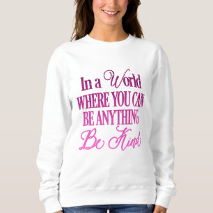 Dripping Glitter Inspirational Quote Sweatshirt
