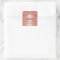 Dripping Glitter Rose Gold Soy Candle Labels