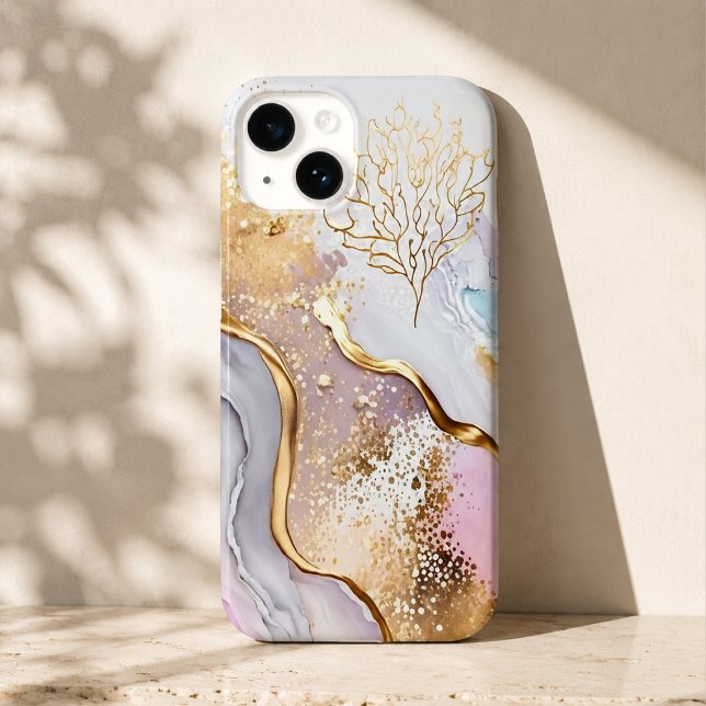 Dripping Gold Marble Case-Mate iPhone Case (Creator Uploaded)