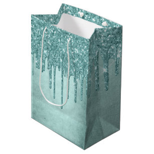 Tiffany and Co Small Gift Bag 6H X 5W X 3D: 6x5x3/Teal 