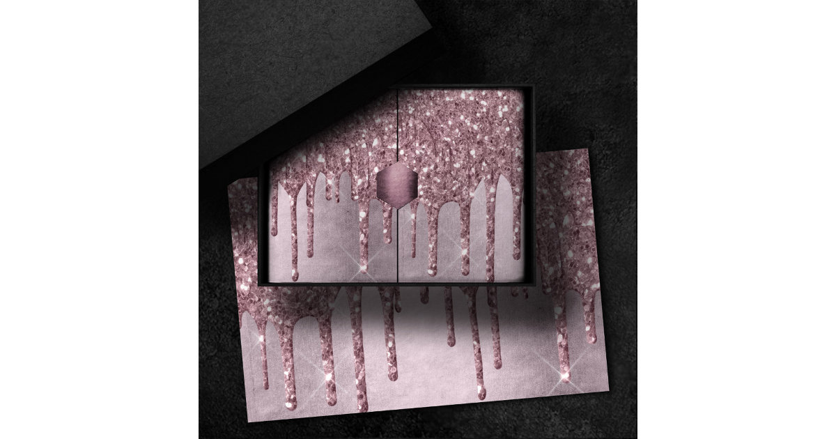 Dripping Mauve Glitter Dusty Pink Melt Shimmer Tissue Paper Zazzle