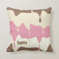 Dripping Neapolitan Ice Cream Personalized
